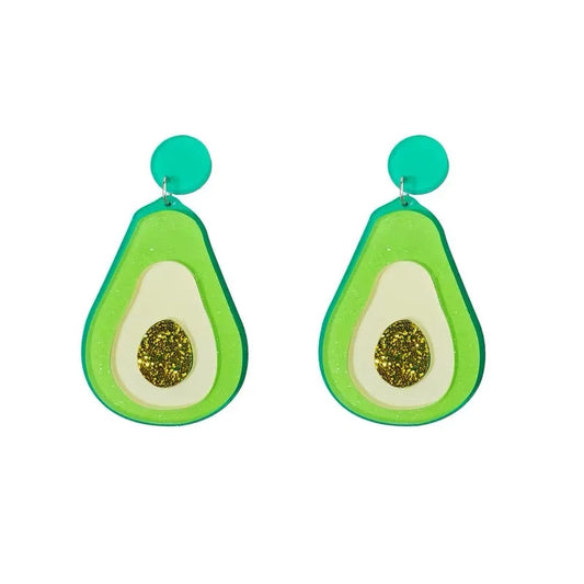 Avocado Drop Earrings