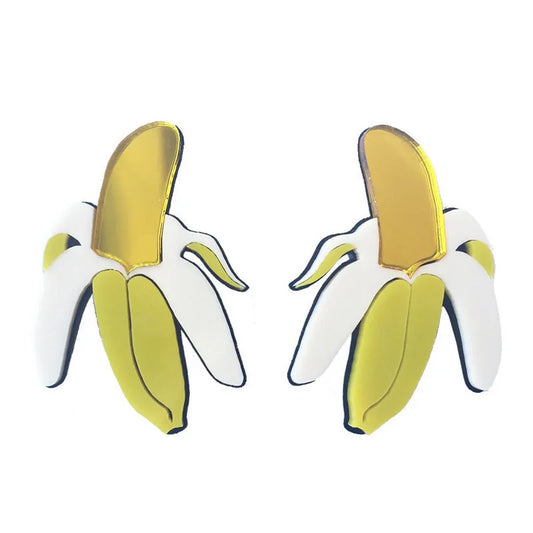 Banana Stud Earrings